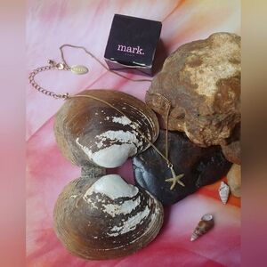 Mark By Avon 2007 Gold Starfish Charm Necklace | Summer